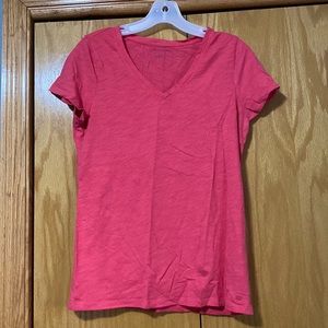 Short sleeve pink shirt